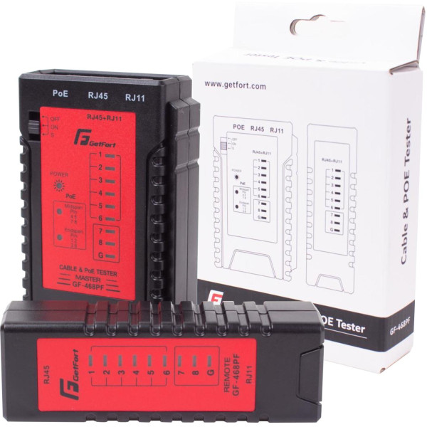 TESTER LAN POE GETFORT GF-468