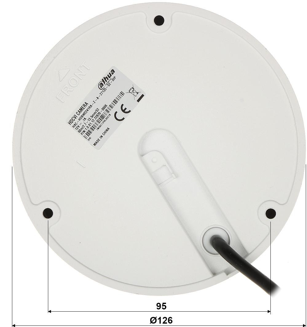 Dahua HAC-HDBW2241RA-Z-A 2MP Starlight Kamera Kopułkowa 4w1 Varifocal 2.7-13.5mm Mikrofon IP67 IK10 Dahua HAC-HDBW2241RA-Z-A 2MP Starlight Kamera Kopułkowa 4w1 Varifocal 2.7-13.5mm Mikrofon IP67 IK10