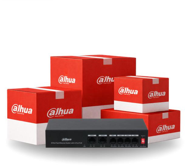SWITCH DAHUA PFS3006-4ET-36 Confezione multipla (bulk) 10  pz