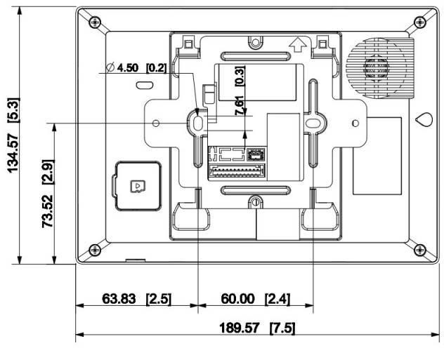 Dahua VTH2622G-W monitor wewnętrzny wideodomofonu 7 cali 2-Wire WiFi SIP czarny touchscreen Dahua VTH2622G-W monitor wewnętrzny wideodomofonu 7 cali 2-Wire WiFi SIP czarny touchscreen