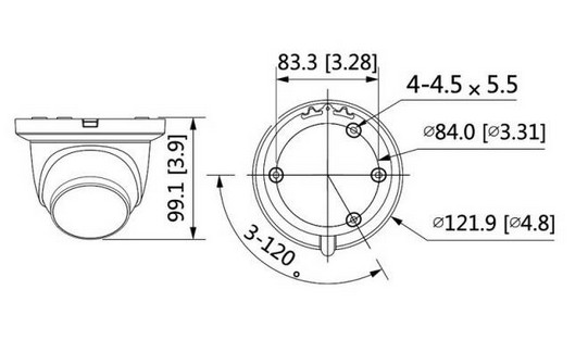 Kamera 4w1 Dahua HAC-HDW2241TMQ-A 2MP Starlight, IR 30m, 2.8mm, IP67, mikrofon Kamera 4w1 Dahua HAC-HDW2241TMQ-A 2MP Starlight, IR 30m, 2.8mm, IP67, mikrofon