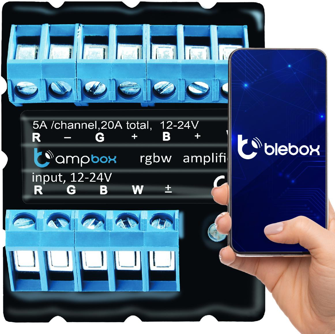 Modulo di illuminazione ampbox Blebox