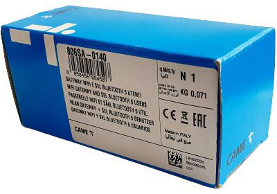 CAME KEY 806SA-0140 moduł WiFi i Bluetooth sterowanie bramą z aplikacji Android iOS CRP CAME KEY 806SA-0140 moduł WiFi i Bluetooth sterowanie bramą z aplikacji Android iOS CRP