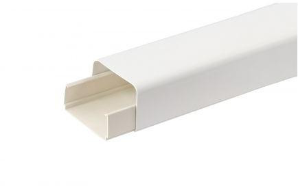 Canalina passacavi infissacyjne IPDT60 bianco 2m Ivensis