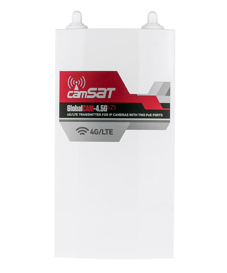 CAMSAT GLOBALCAM-4.5G 2PoE zewnętrzny router LTE 4G Cat4 150Mbps WiFi 2.4GHz IP65 2xPoE CAMSAT GLOBALCAM-4.5G 2PoE zewnętrzny router LTE 4G Cat4 150Mbps WiFi 2.4GHz IP65 2xPoE