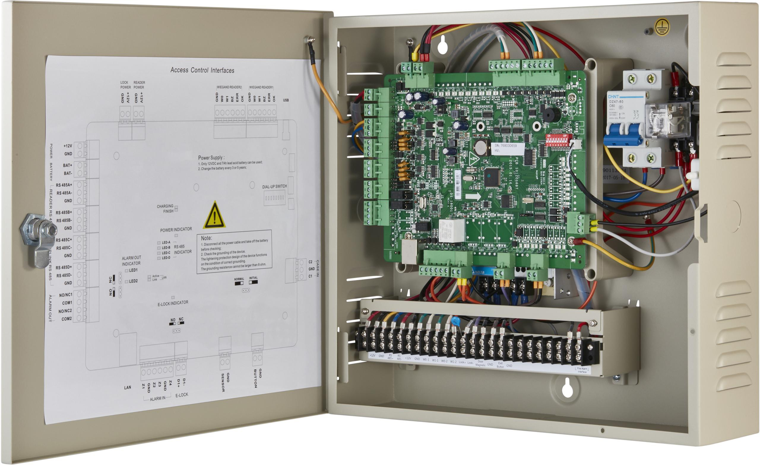 KONTROLER DOSTĘPU HIKVISION DS-K2601T