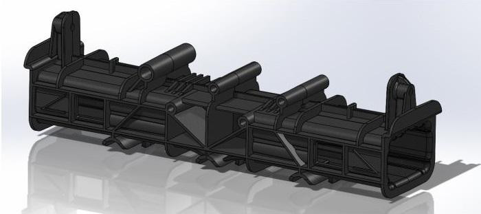 Interruttore / Raccordo di giunzione L per sistemi di montaggio CORAB M962