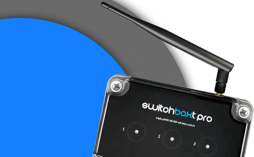 BleBox switchBoxT PRO moduł przekaźnikowy WiFi 3 wyjścia z anteną zewnętrzną BleBox switchBoxT PRO moduł przekaźnikowy WiFi 3 wyjścia z anteną zewnętrzną