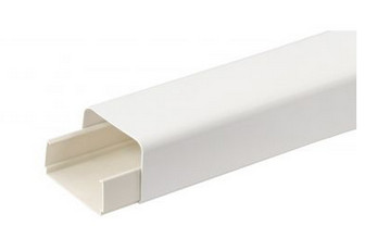 Koryto infissacyjne IPDT80 bianco 2 m Ivensis IPDT80 (2M)