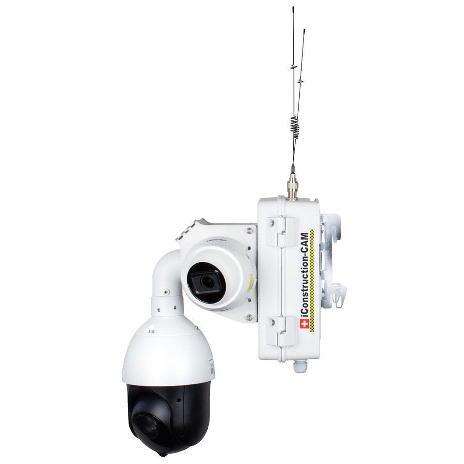 CAMSAT iConstruction-CAM X25 Duplex DOME-2M zestaw kamer budowlanych LTE PTZ 25x zoom monitoring place budowy CAMSAT iConstruction-CAM X25 Duplex DOME-2M zestaw kamer budowlanych LTE PTZ 25x zoom monitoring place budowy