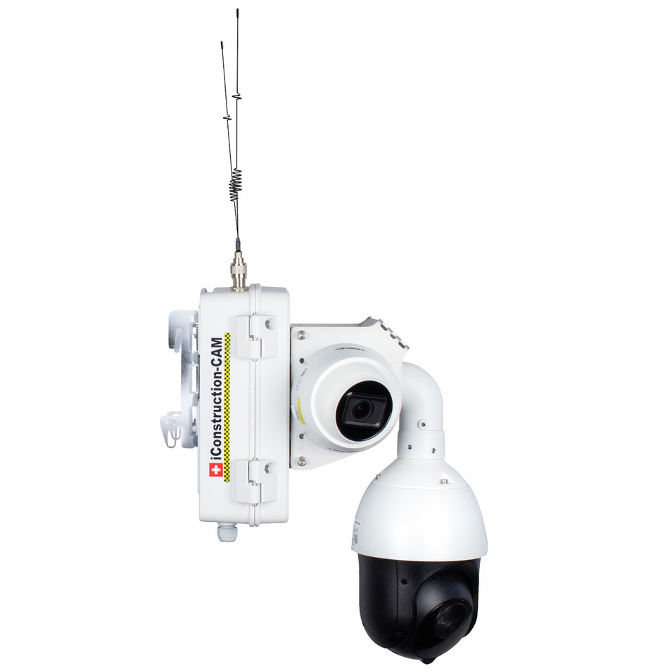 CAMSAT iConstruction-CAM X25 Duplex DOME-2M zestaw kamer budowlanych LTE PTZ 25x zoom monitoring place budowy CAMSAT iConstruction-CAM X25 Duplex DOME-2M zestaw kamer budowlanych LTE PTZ 25x zoom monitoring place budowy