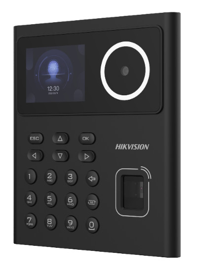 TERMINAL Z IDENTYFIKACJĄ TWARZY I LINII PAPILARNYCH HIKVISION DS-K1T320MFWX