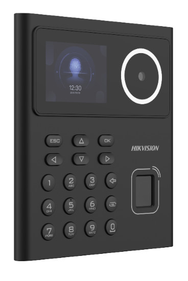 TERMINAL Z IDENTYFIKACJĄ TWARZY I LINII PAPILARNYCH HIKVISION DS-K1T320EFWX