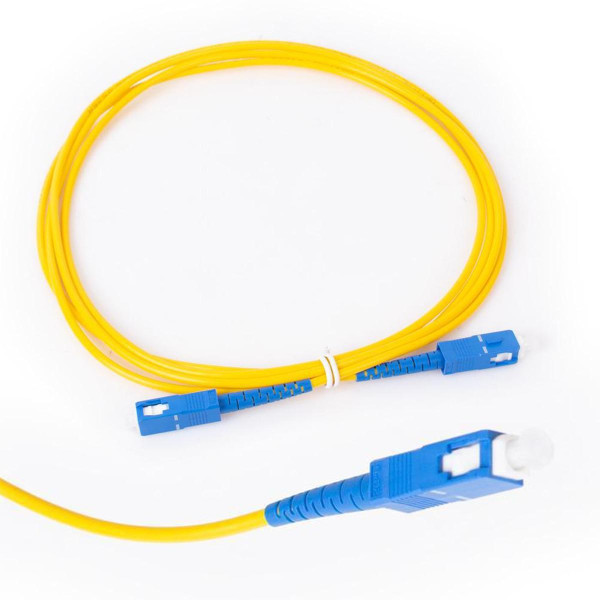 PATCHCORD ŚWIATŁOWODOWY GETFORT SM SC/UPC-SC/UPC SIMPLEX 5M