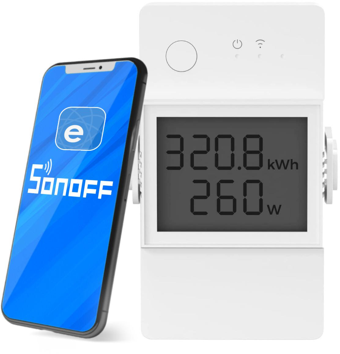 SONOFF POW Elite | POWR320D | relè Wifi con funzionalità pomiaru zuzycia pradu i mocy