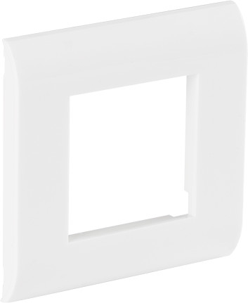 Placca di copertura 2M per prese per canaline per impianti elettrici 90x60 o 90x40 ( 1 pz .)