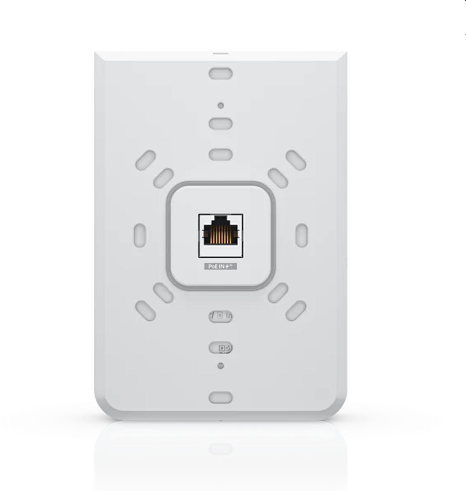 Ubiquiti UniFi U6-IW In-Wall WiFi 6 punkt dostępowy ścienny 5.3 Gbps 4x GbE PoE Ubiquiti UniFi U6-IW In-Wall WiFi 6 punkt dostępowy ścienny 5.3 Gbps 4x GbE PoE