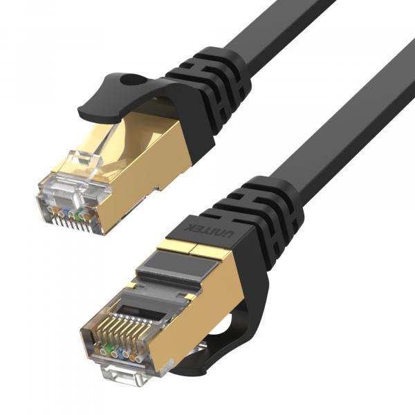 Unitek Cavo di rete LAN ethernet piatto Ethernet Cat.7 3 m