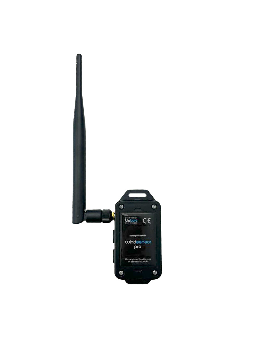 BleBox windSensor PRO czujnik wiatru WiFi z zewnętrzną anteną, pomiar 0,5-30 m/s BleBox windSensor PRO czujnik wiatru WiFi z zewnętrzną anteną, pomiar 0,5-30 m/s
