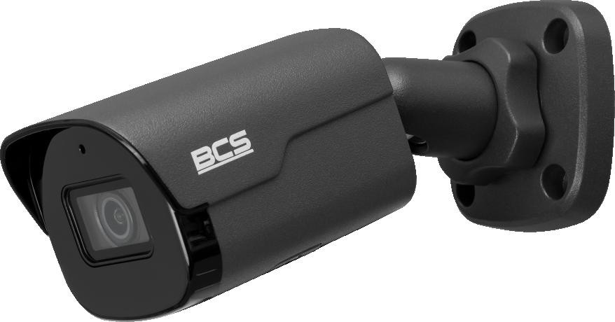 BCS Point BCS-P-TIP24FSR4-AI2-G kamera tuba IP 4Mpx grafitowa IR40 PoE mikrofon AI BCS Point BCS-P-TIP24FSR4-AI2-G kamera tuba IP 4Mpx grafitowa IR40 PoE mikrofon AI