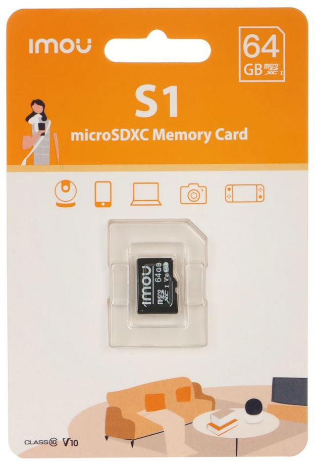 scheda di memoria microSD IMOU ST2-64-S1 64GB