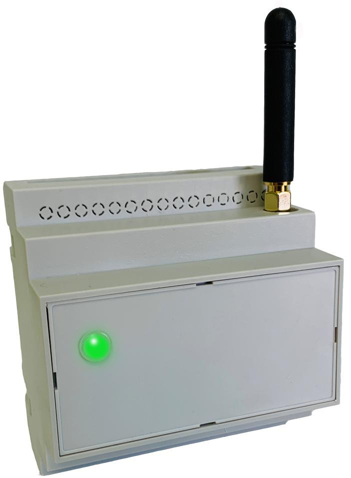 ELMES Custodia su guida DIN GSM2000