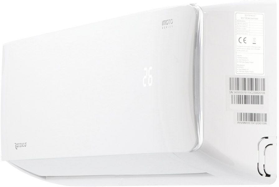 Rotenso Imoto I21Xi 2,1 kW jednostka wewnętrzna multisplit WiFi filtr iAIR jonizator cichy Rotenso Imoto I21Xi 2,1 kW jednostka wewnętrzna multisplit WiFi filtr iAIR jonizator cichy