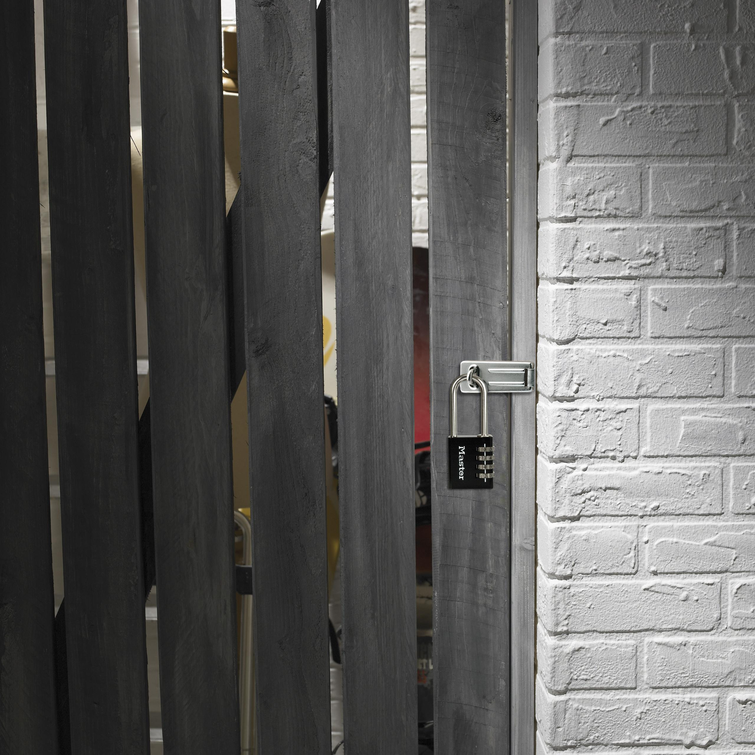 Kłódka z szyfrem długa Master Lock 7640EURDBLKLH