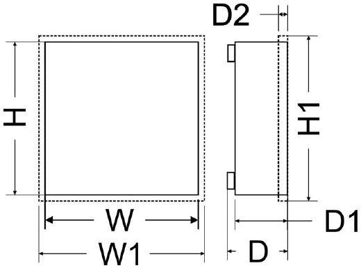 OBUDOWA ALARMOWA Pulsar AWO000/CA-4,5,6