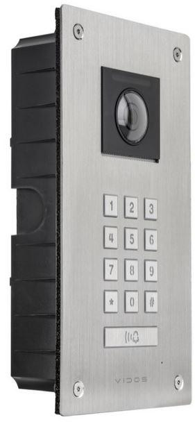 VIDOS S14D panel zewnętrzny wideodomofonowy 2MP AHD 1080p IP66 szyfrator podtynkowy VIDOS S14D panel zewnętrzny wideodomofonowy 2MP AHD 1080p IP66 szyfrator podtynkowy