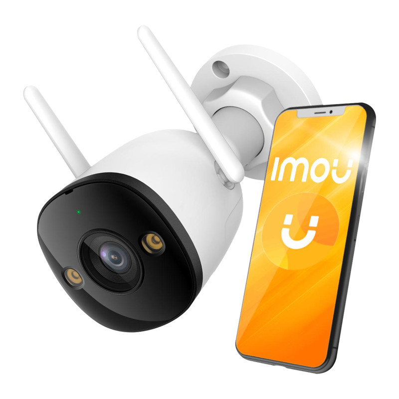 Imou Bullet 3 5MP kamera IP Wi-Fi 6 outdoor 3K IR30 syrena 110dB detekcja AI IPC-S3EP-5M0WE Imou Bullet 3 5MP kamera IP Wi-Fi 6 outdoor 3K IR30 syrena 110dB detekcja AI IPC-S3EP-5M0WE