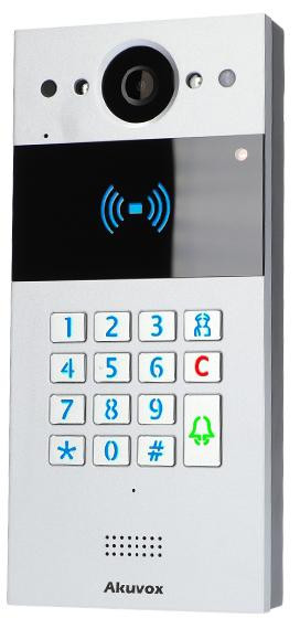 AKUVOX R20K-2 panel bramowy IP SIP wideodomofon czytnik RFID PoE IP65 jednorodzinny AKUVOX R20K-2 panel bramowy IP SIP wideodomofon czytnik RFID PoE IP65 jednorodzinny