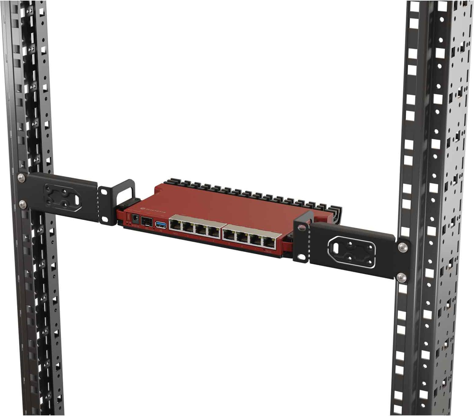 MikroTik L009UiGS-RM router 8x Gigabit, 1x SFP 2.5G, PoE, USB 3.0, RouterOS L5, rack 1U MikroTik L009UiGS-RM router 8x Gigabit, 1x SFP 2.5G, PoE, USB 3.0, RouterOS L5, rack 1U