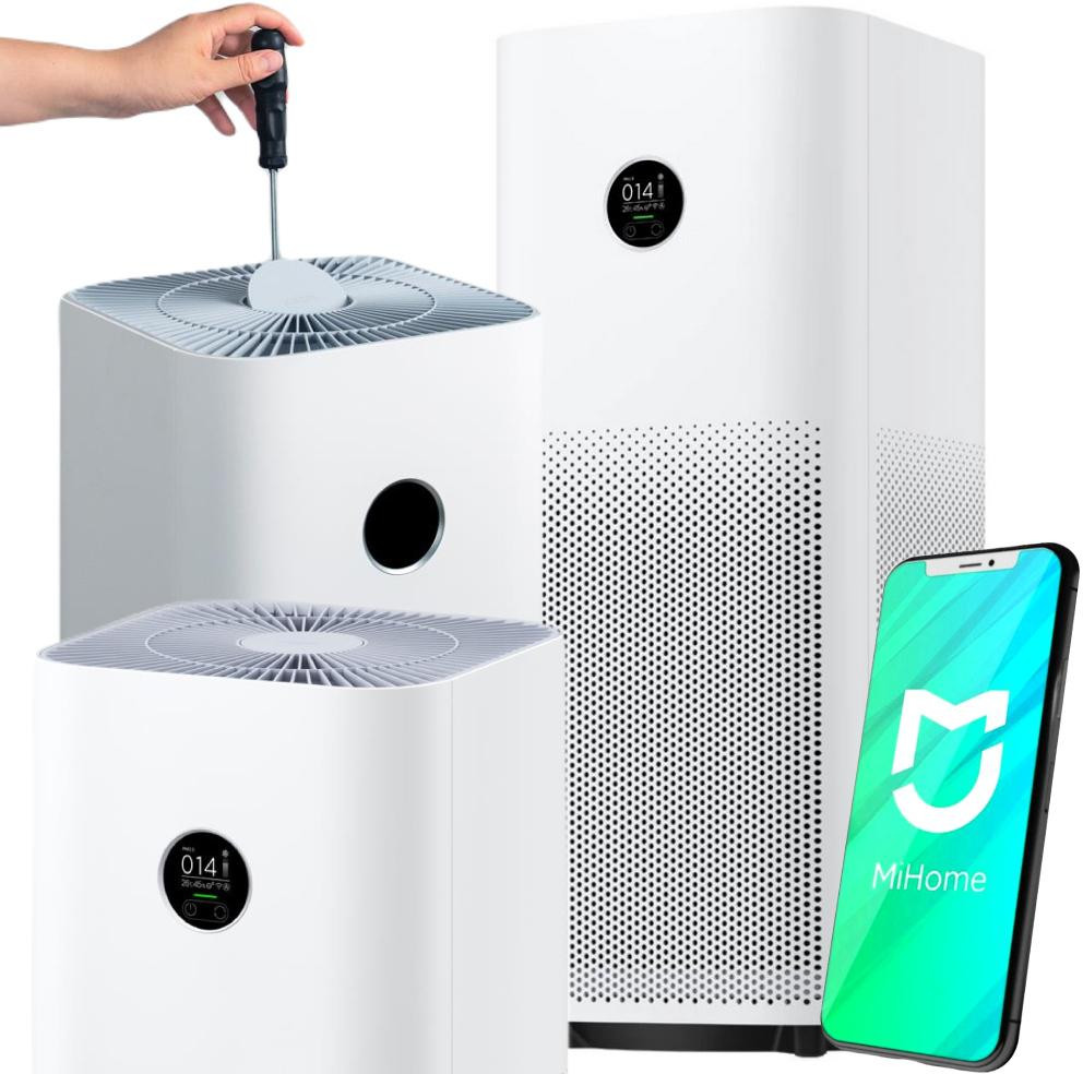 Xiaomi Smart Air Purifier 4 Pro oczyszczacz powietrza CADR 500 m3/h HEPA PM2.5 WiFi EU Xiaomi Smart Air Purifier 4 Pro oczyszczacz powietrza CADR 500 m3/h HEPA PM2.5 WiFi EU