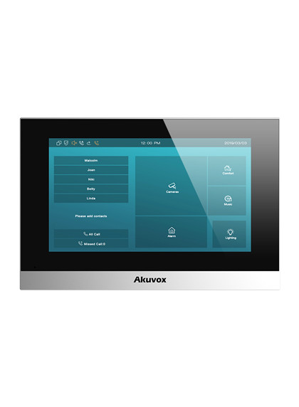 Akuvox C313W-2 R20A-2 zestaw wideodomofonowy 2Wire IP SIP 7 cali ekran dotykowy Akuvox C313W-2 R20A-2 zestaw wideodomofonowy 2Wire IP SIP 7 cali ekran dotykowy