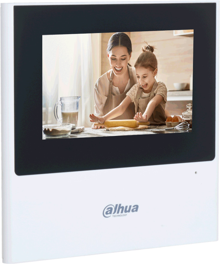 DAHUA VTH2612L-W monitor wideodomofonu 4,3 cala LCD Wi-Fi 2-Wire dotykowy DAHUA VTH2612L-W monitor wideodomofonu 4,3 cala LCD Wi-Fi 2-Wire dotykowy