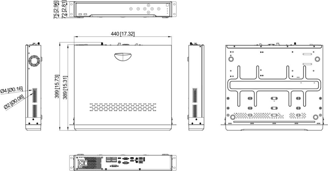 фото Сетевой видеорегистратор (NVR) Hikvision DS-7716NI-M4 2