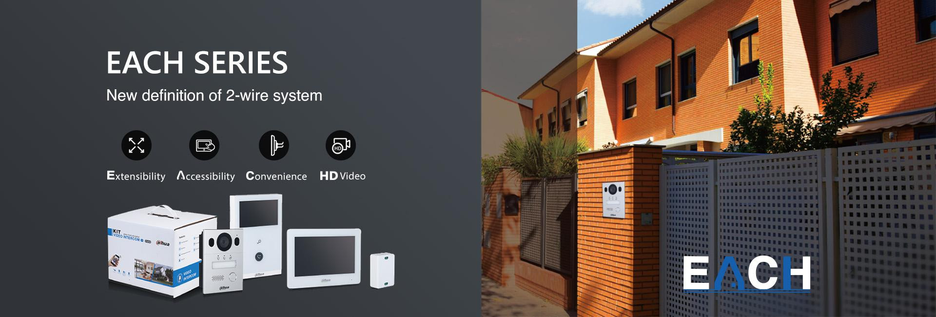Dahua KTX02(S) zestaw wideodomofonowy natynkowy WiFi 2-wire 4.3 cala dotyk alarm aplikacja Dahua KTX02(S) zestaw wideodomofonowy natynkowy WiFi 2-wire 4.3 cala dotyk alarm aplikacja
