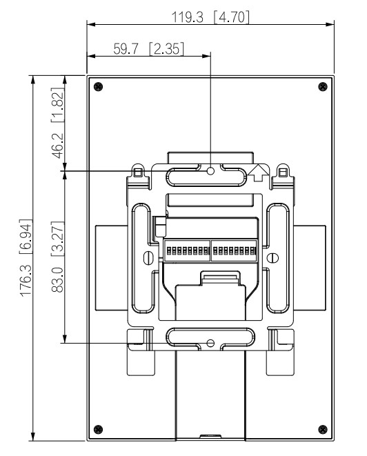 Dahua KTX02(S) zestaw wideodomofonowy natynkowy WiFi 2-wire 4.3 cala dotyk alarm aplikacja Dahua KTX02(S) zestaw wideodomofonowy natynkowy WiFi 2-wire 4.3 cala dotyk alarm aplikacja
