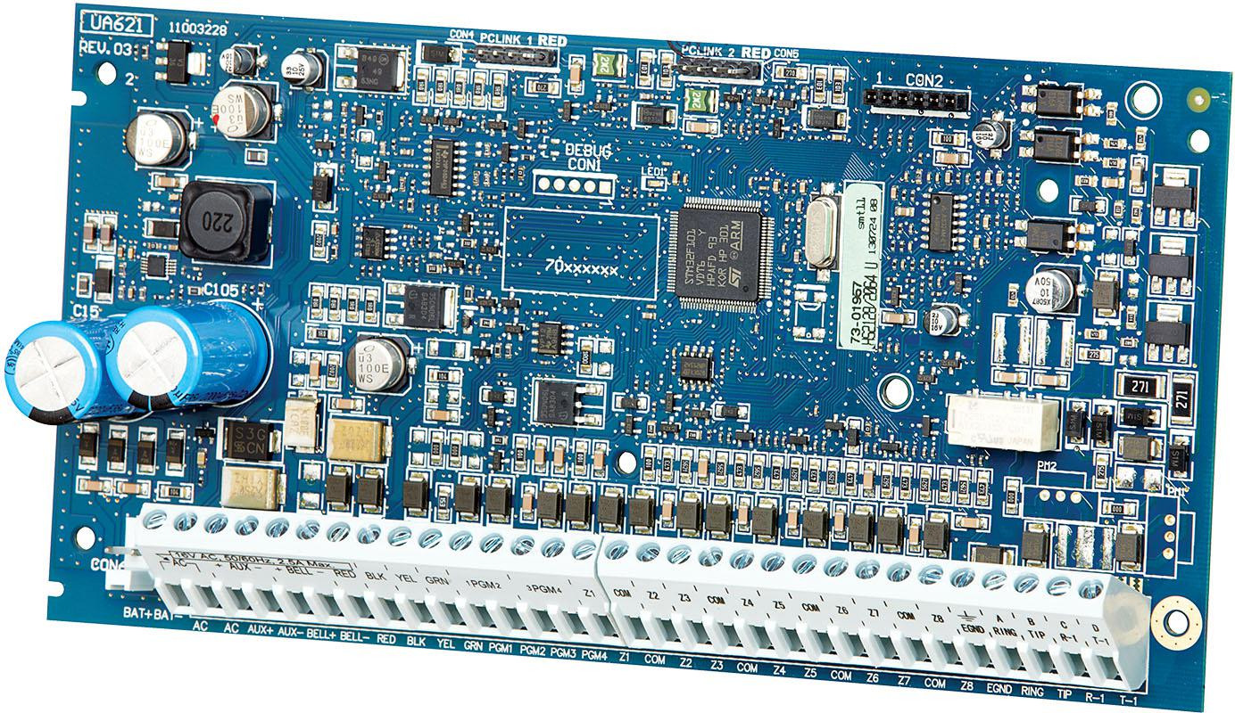 DSC HS2064PCBE PowerSeries Neo płyta centrali alarmowej 8-64 linie, 8 podsystemów, PowerG DSC HS2064PCBE PowerSeries Neo płyta centrali alarmowej 8-64 linie, 8 podsystemów, PowerG