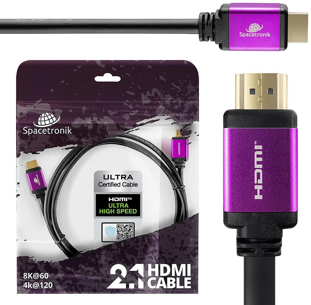 Cavo HDMI 2.1 8K Spacetronik SH-SPR015 1,5m
