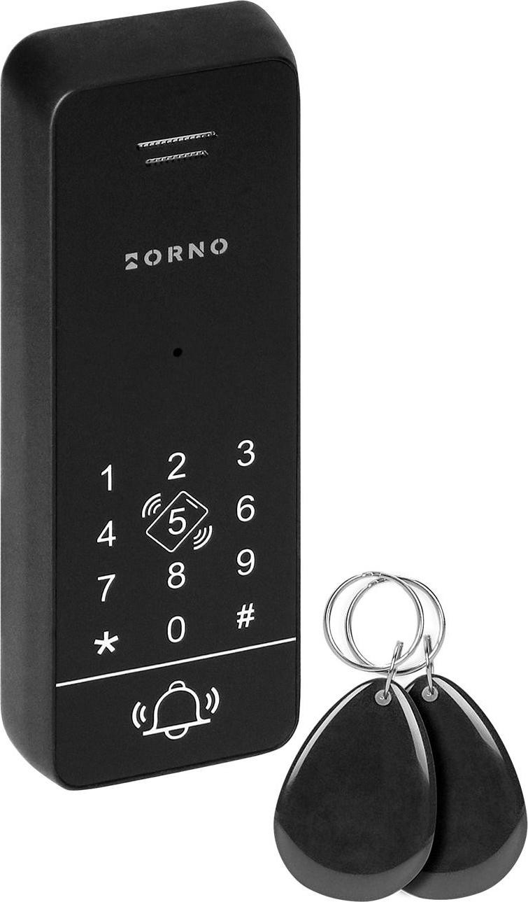 Domofon ORNO SANDI OR-DOM-BA-933/W, 1-rodzinny, 2-żyłowy, szyfrator i RFID, panel IP65, biały Domofon ORNO SANDI OR-DOM-BA-933/W, 1-rodzinny, 2-żyłowy, szyfrator i RFID, panel IP65, biały