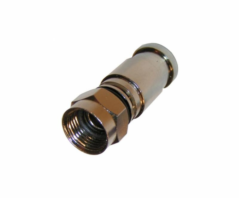 Connettore di collegamento F 6.8mm kompresyjne  1 pz