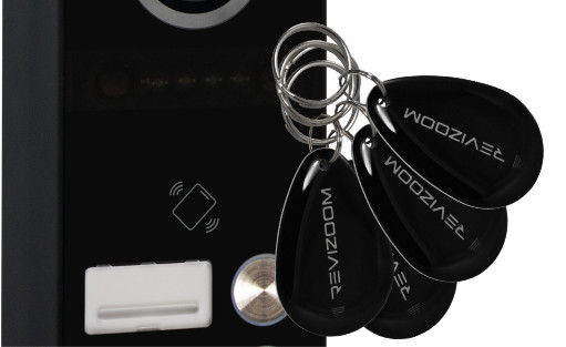 Wideodomofon REVIZOOM RM-T402HD BLACK RC-411HD-CK 10 cali WiFi LAN czytnik RFID klawiatura Wideodomofon REVIZOOM RM-T402HD BLACK RC-411HD-CK 10 cali WiFi LAN czytnik RFID klawiatura