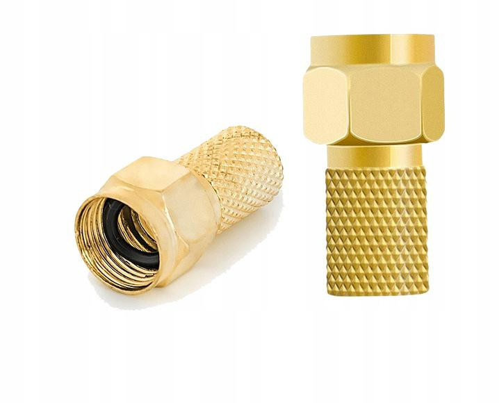 Connettore spina typu F Big Nut 6,8/22mm Spacetronik - 1  pz .