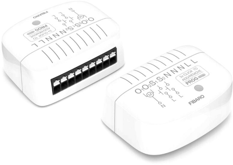FIBARO Roller Shutter 4 FGR-224 moduł sterowania roletami Z-Wave 800, pomiar energii FIBARO Roller Shutter 4 FGR-224 moduł sterowania roletami Z-Wave 800, pomiar energii