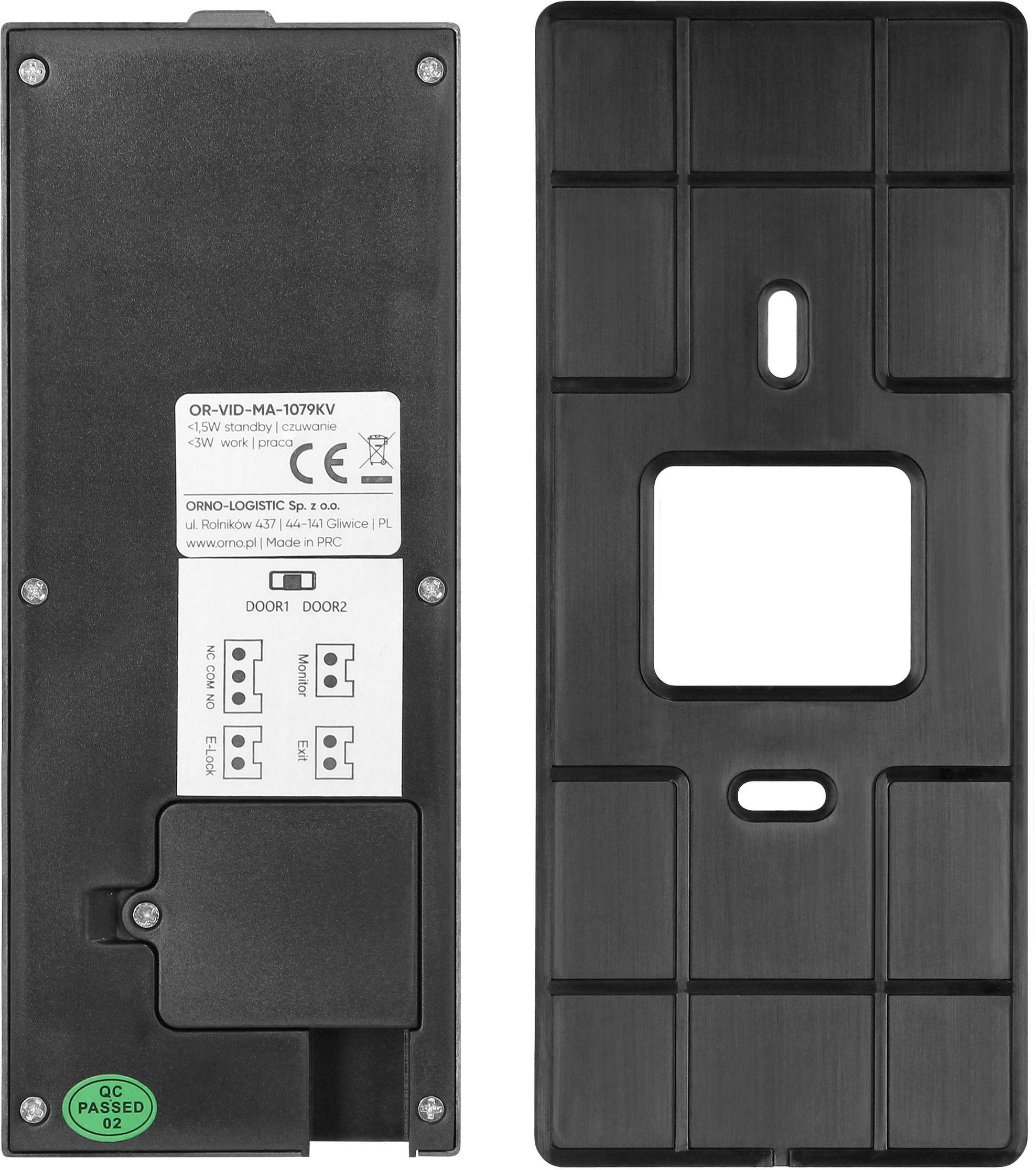 ORNO XIRAN OR-VID-MA-1079/B wideodomofon 2-żyłowy 8″ FullHD RFID WiFi TUYA mikroSD zestaw ORNO XIRAN OR-VID-MA-1079/B wideodomofon 2-żyłowy 8″ FullHD RFID WiFi TUYA mikroSD zestaw