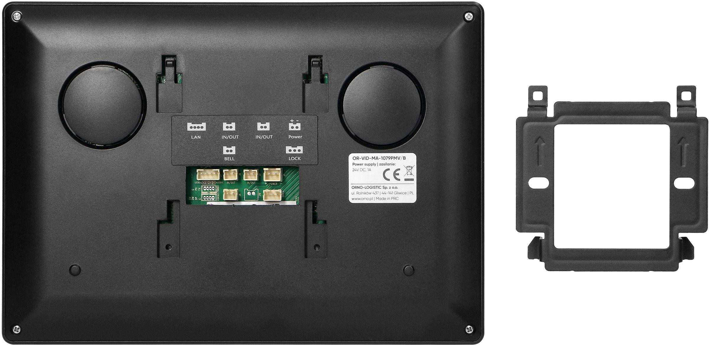 ORNO XIRAN OR-VID-MA-1079/B wideodomofon 2-żyłowy 8″ FullHD RFID WiFi TUYA mikroSD zestaw ORNO XIRAN OR-VID-MA-1079/B wideodomofon 2-żyłowy 8″ FullHD RFID WiFi TUYA mikroSD zestaw