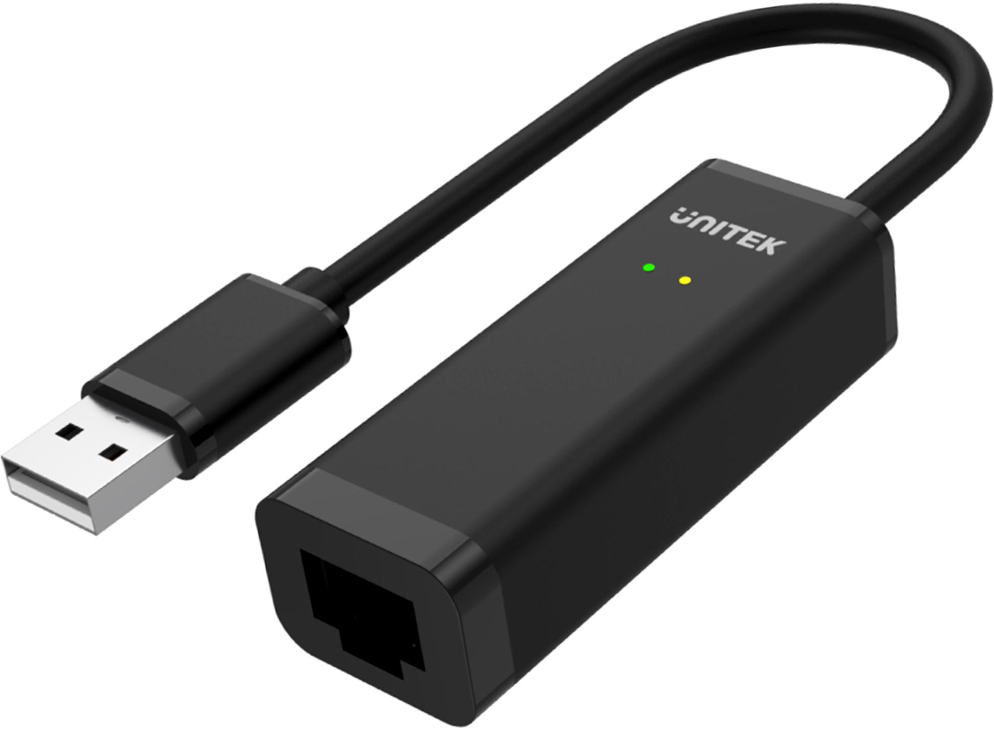 Unitek Y-1468 adattatore USB-Ethernet 10/100Mbps