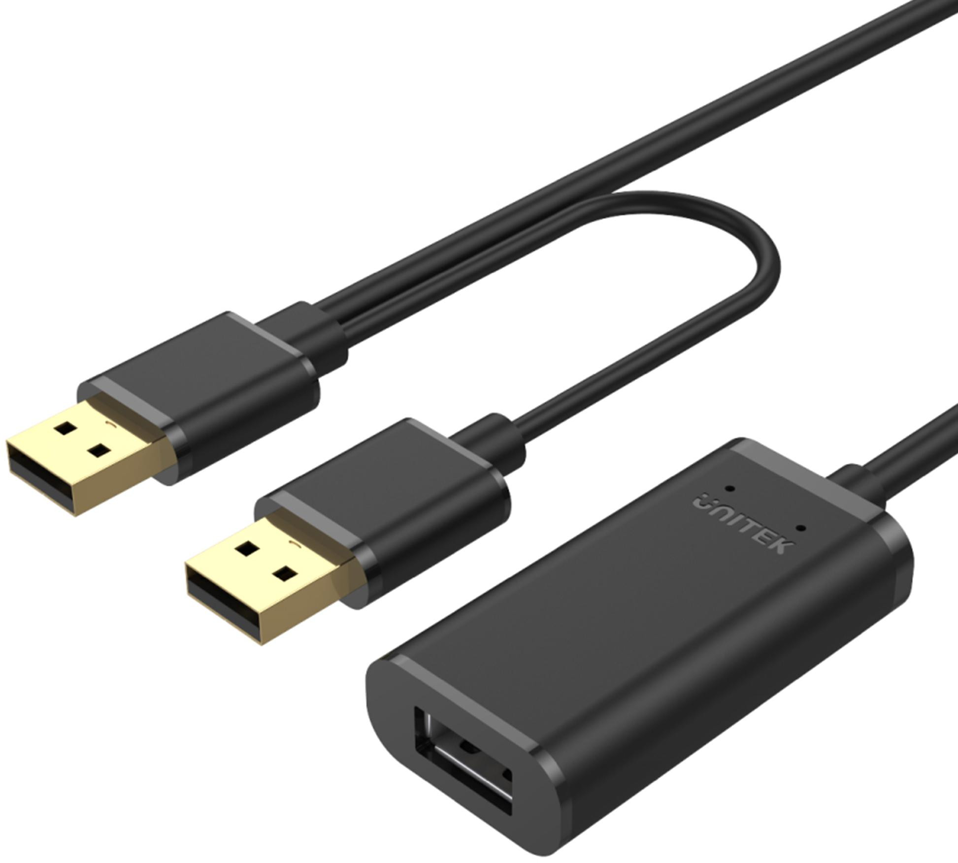 Amplificatore del segnale Unitek Y-278 USB 2.0 10m